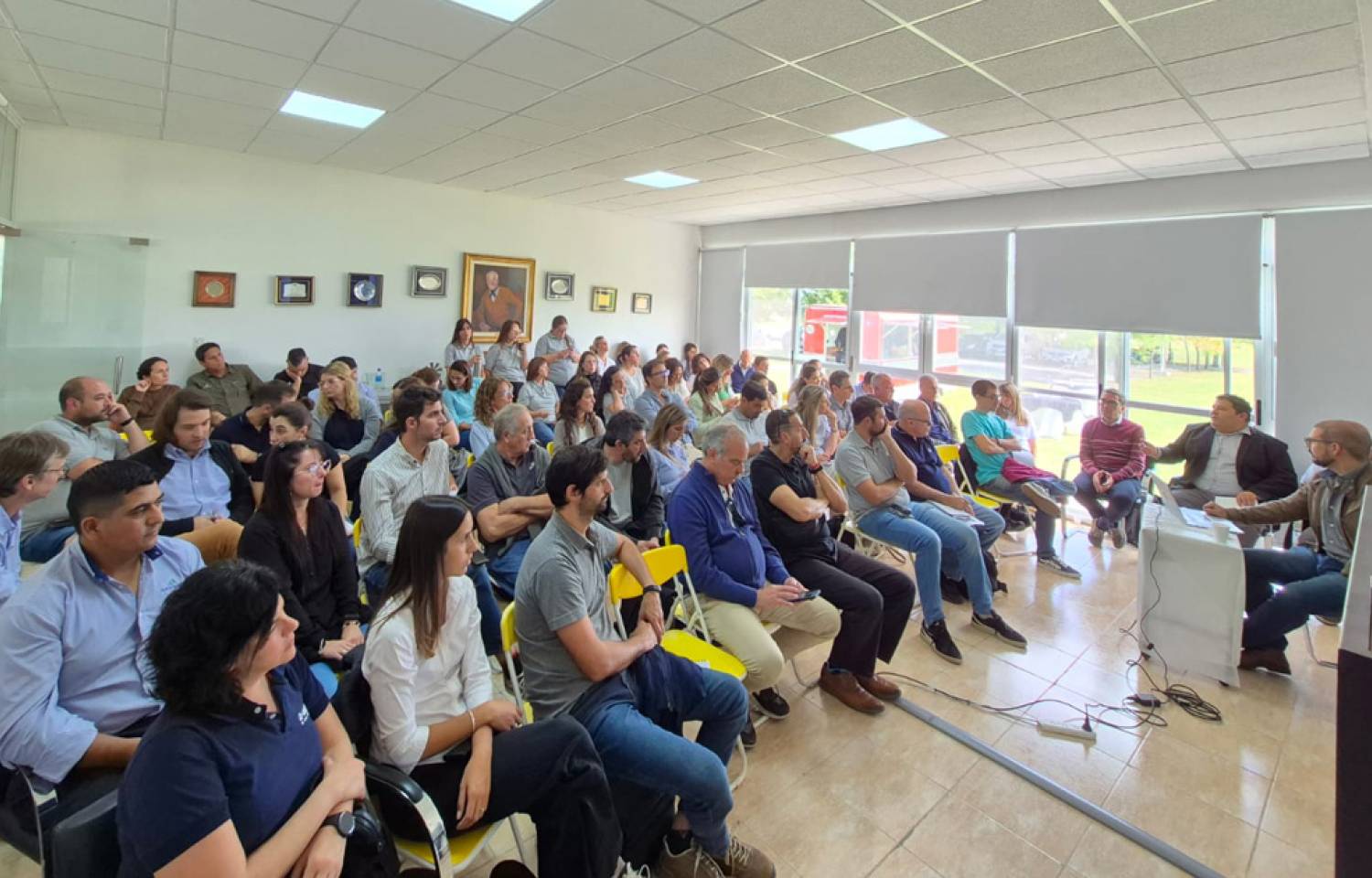 Más de 50 técnicos se capacitaron en Rojas sobre los nuevos procesos digitales del sistema de semillas